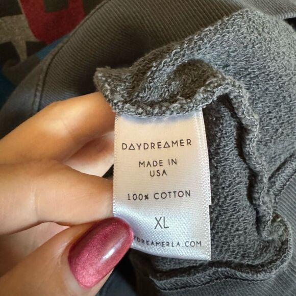 DAYDREAMER THE WHO Crewneck Sweatshirt Sx XL Oversized Graphic Grey Plus Size - Picture 4 of 6